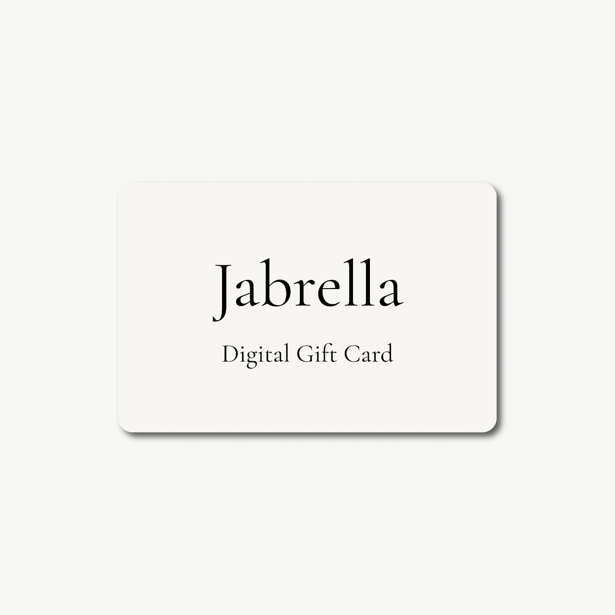 Jabrella Gift Card